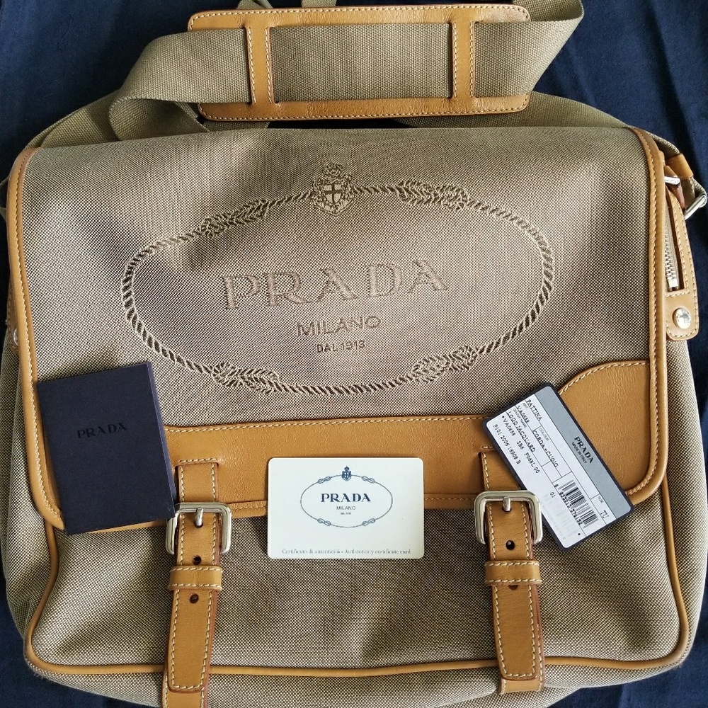 SOLD! PRADA Messenger Bag